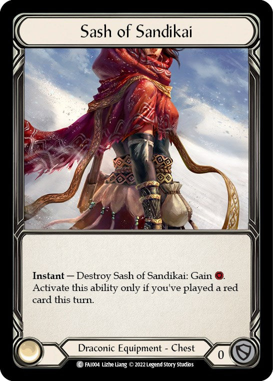 Sash of Sandikai [FAI004] (Uprising Fai Blitz Deck) | Total Play