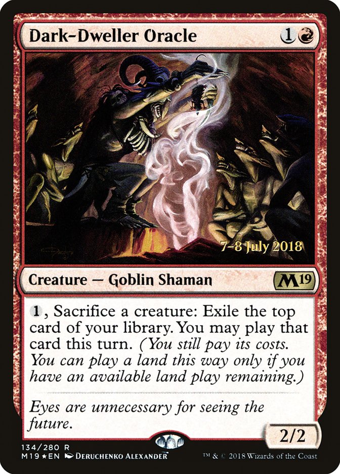 Dark-Dweller Oracle [Core Set 2019 Prerelease Promos] | Total Play