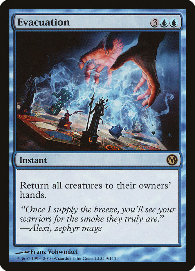Evacuation [Duels of the Planeswalkers] | Total Play
