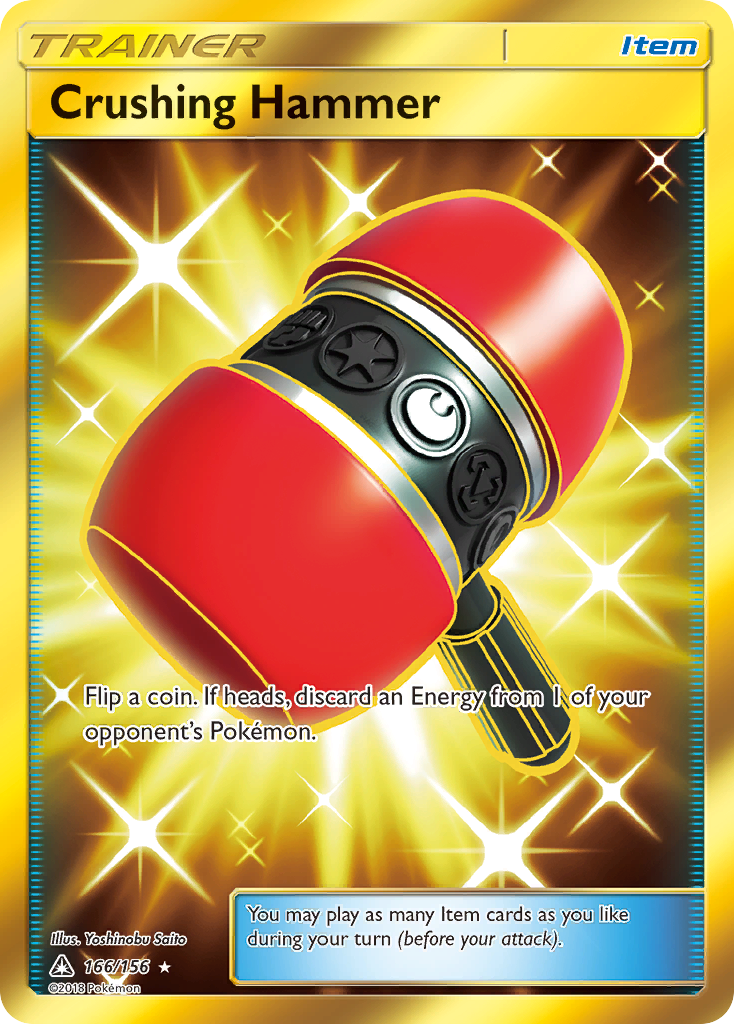 Crushing Hammer (166/156) [Sun & Moon: Ultra Prism] | Total Play