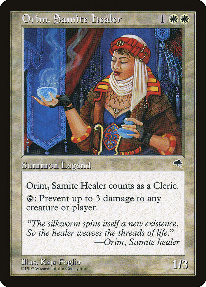 Orim, Samite Healer [Tempest] | Total Play