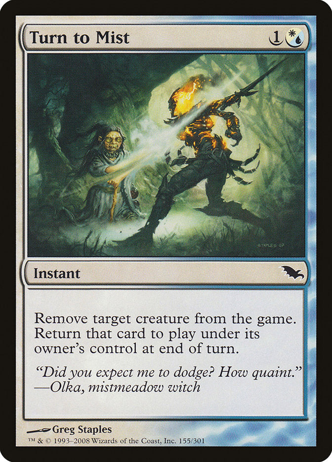 Turn to Mist [Shadowmoor] | Total Play