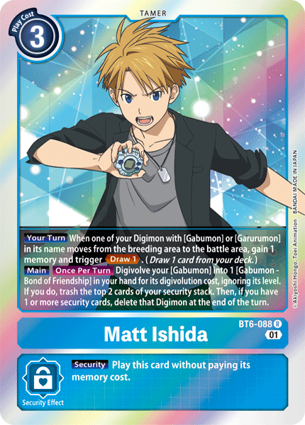 Matt Ishida [BT6-088] [Double Diamond] | Total Play
