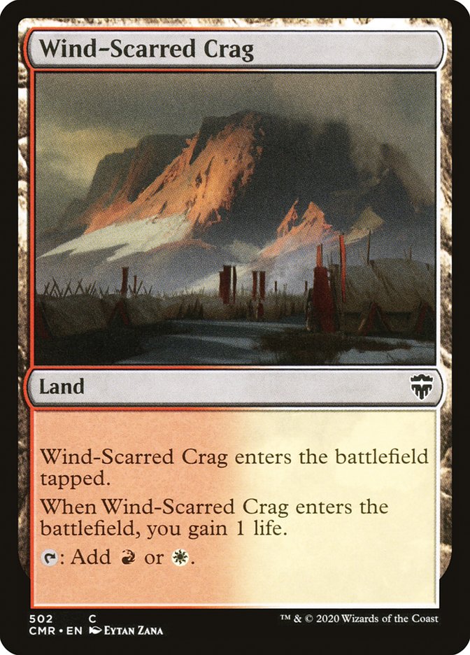 Wind-Scarred Crag [Commander Legends] | Total Play