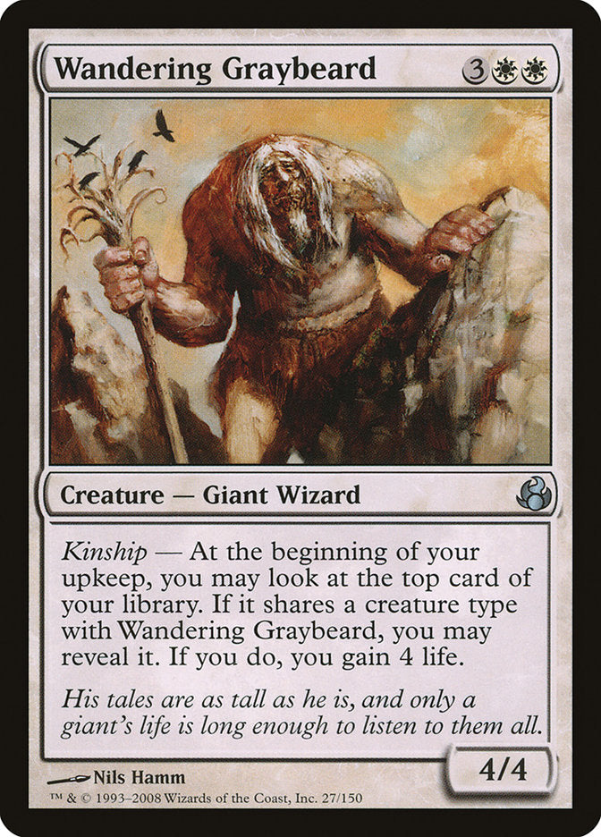 Wandering Graybeard [Morningtide] | Total Play