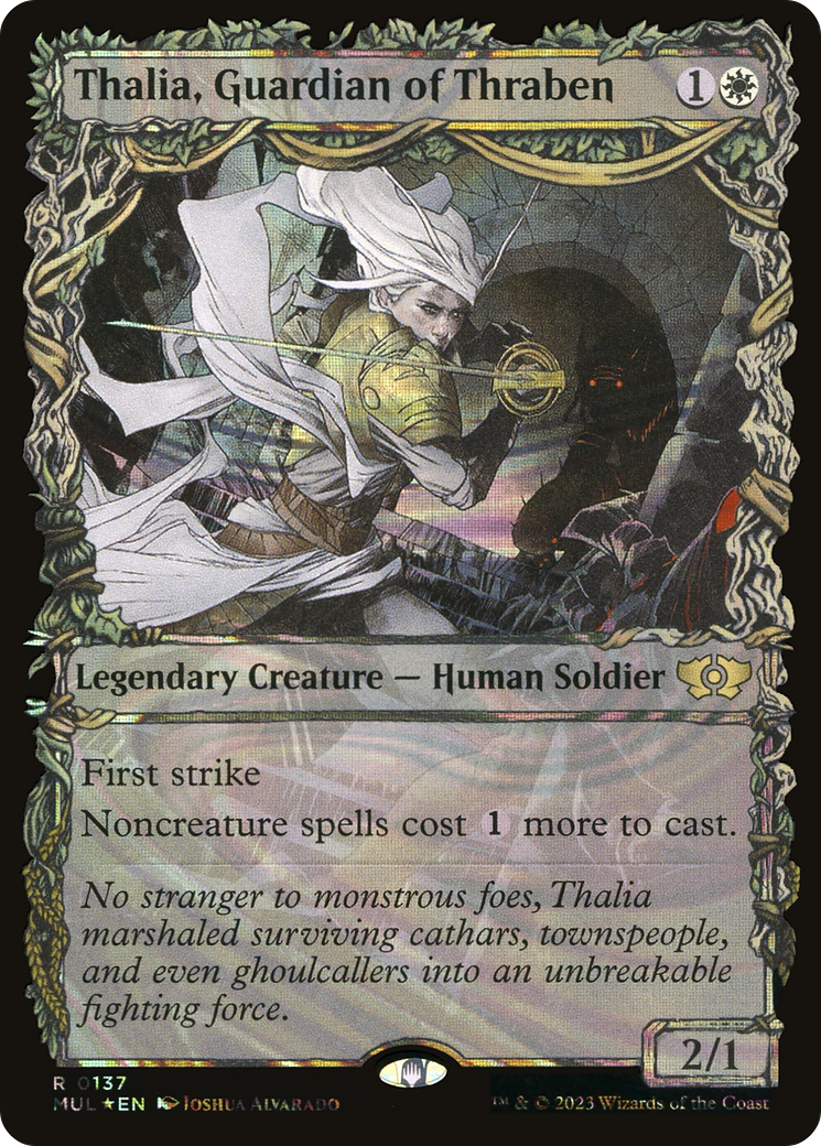 Thalia, Guardian of Thraben (Halo Foil) [Multiverse Legends] | Total Play