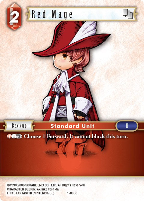 Red Mage (Arc) [Opus I] | Total Play