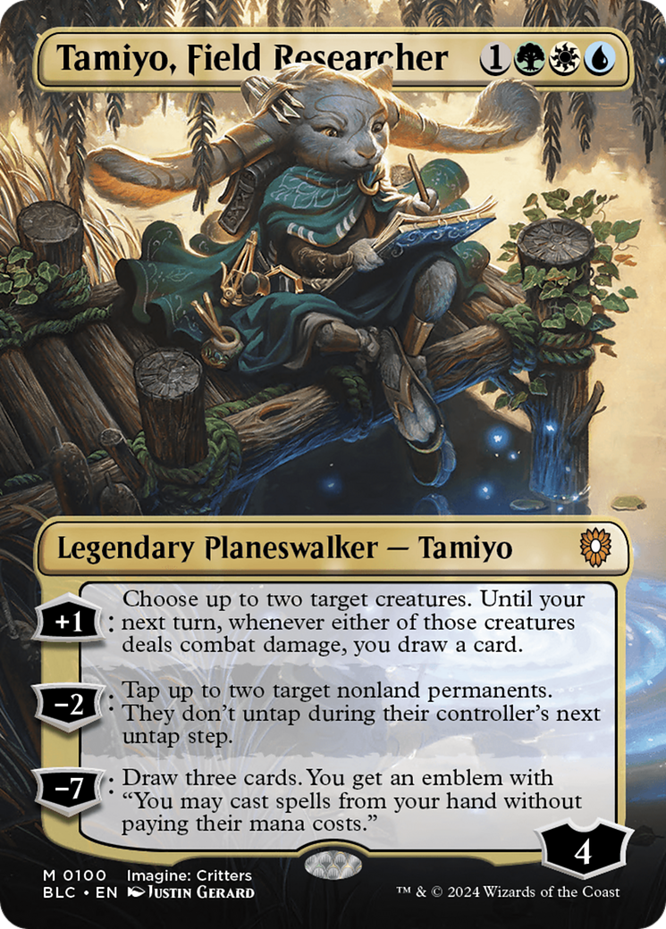 Tamiyo, Field Researcher (Borderless) [Bloomburrow Commander] | Total Play