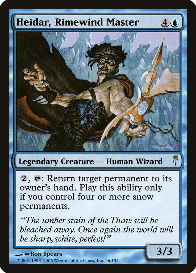 Heidar, Rimewind Master [Coldsnap] | Total Play