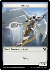 Angel (3) // Demon Double-Sided Token [March of the Machine Commander Tokens] | Total Play