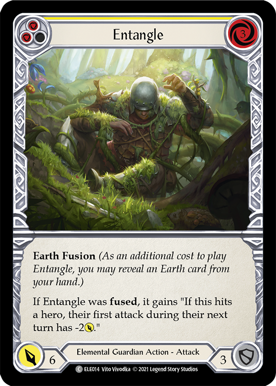 Entangle (Yellow) [ELE014] (Tales of Aria)  1st Edition Normal | Total Play