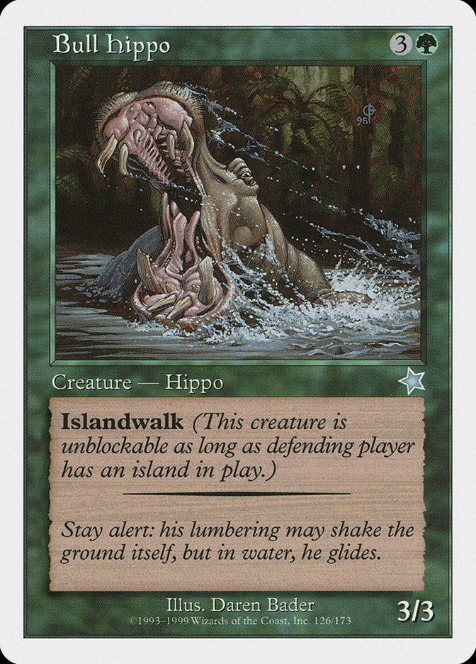 Bull Hippo [Starter 1999] | Total Play
