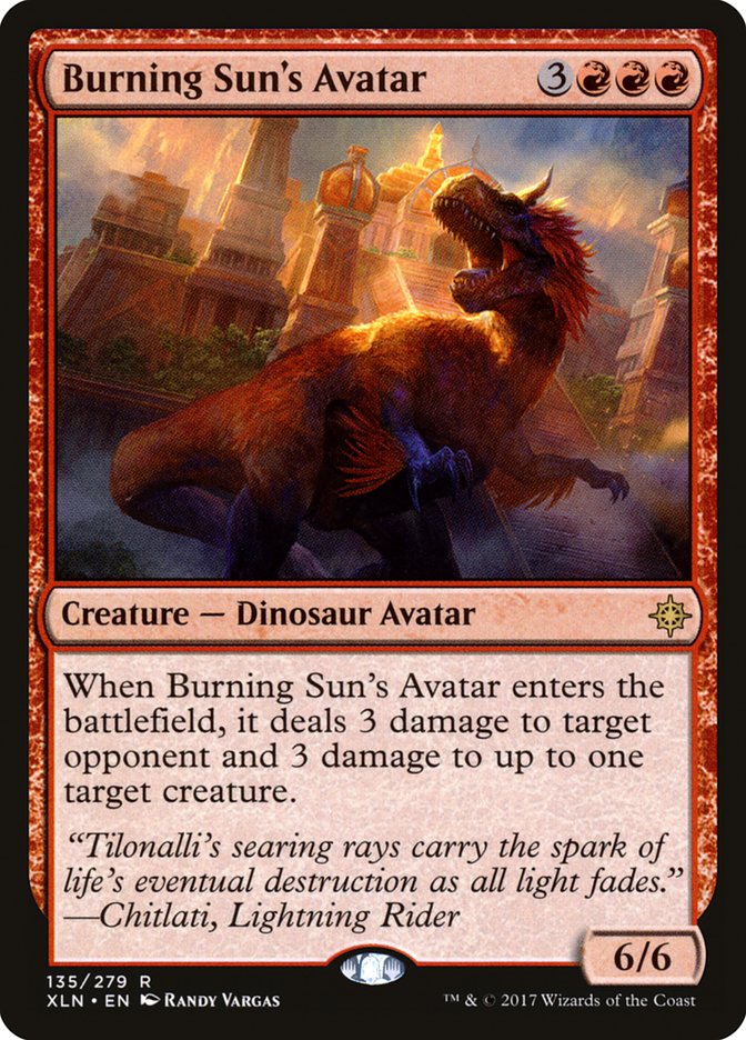 Burning Sun's Avatar [Ixalan] | Total Play