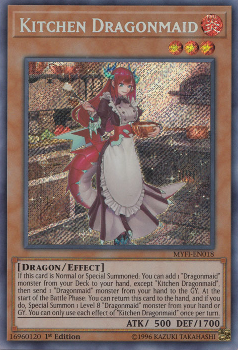 Kitchen Dragonmaid [MYFI-EN018] Secret Rare | Total Play