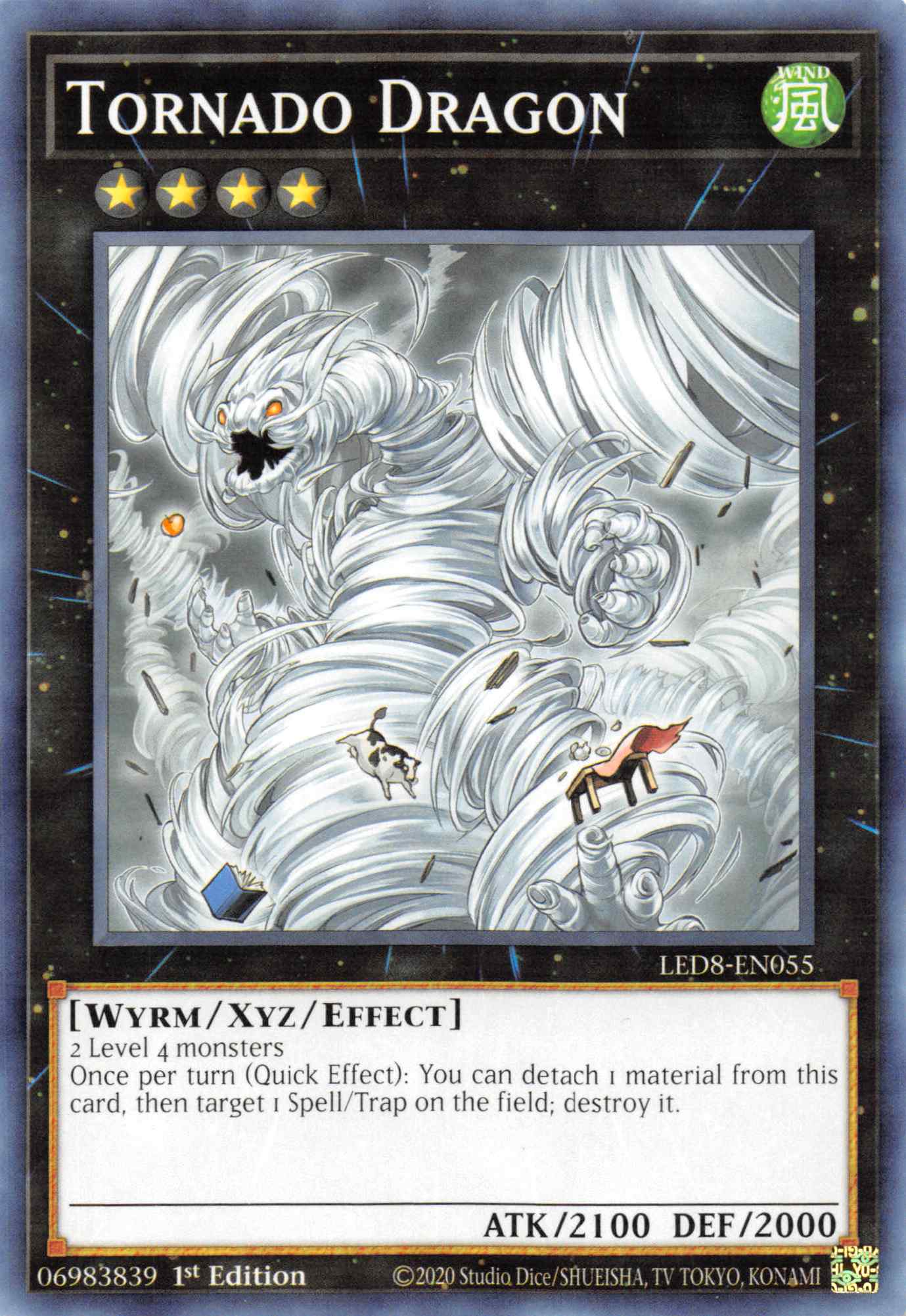 Tornado Dragon [LED8-EN055] Common | Total Play