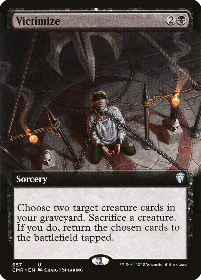 Victimize (Extended Art) [Commander Legends] | Total Play