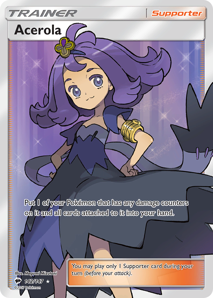 Acerola (142/147) [Sun & Moon: Burning Shadows] | Total Play