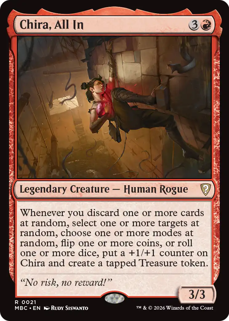 Chira, All In [Mystery Booster: Commander Edition] | Total Play