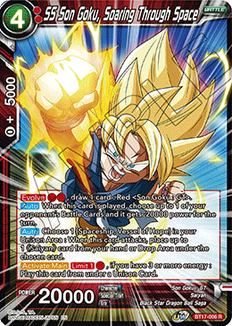 SS Son Goku, Soaring Through Space (BT17-006) [Ultimate Squad] | Total Play