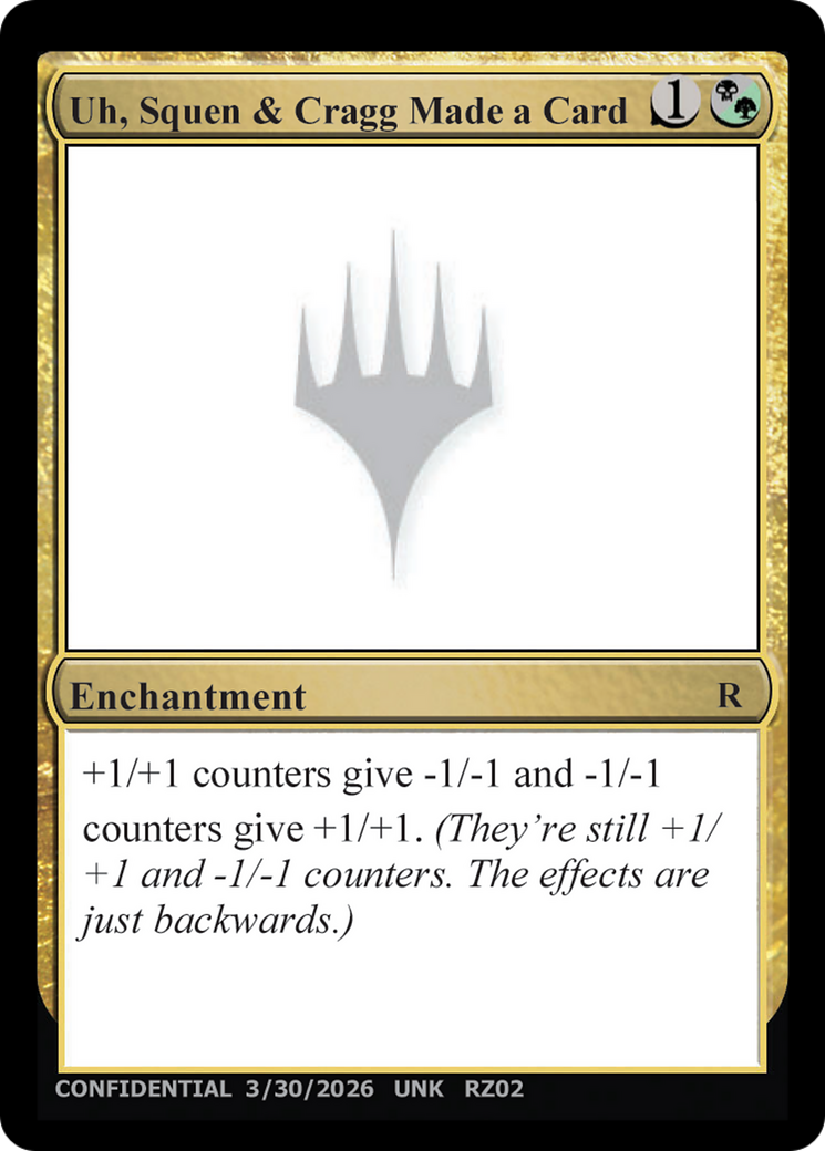 Uh, Squen & Cragg Made a Card [Unknown Event] | Total Play