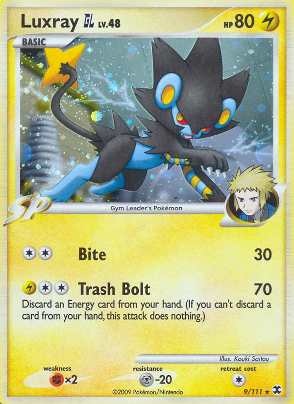 Luxray GL (9/111) [Platinum: Rising Rivals] | Total Play