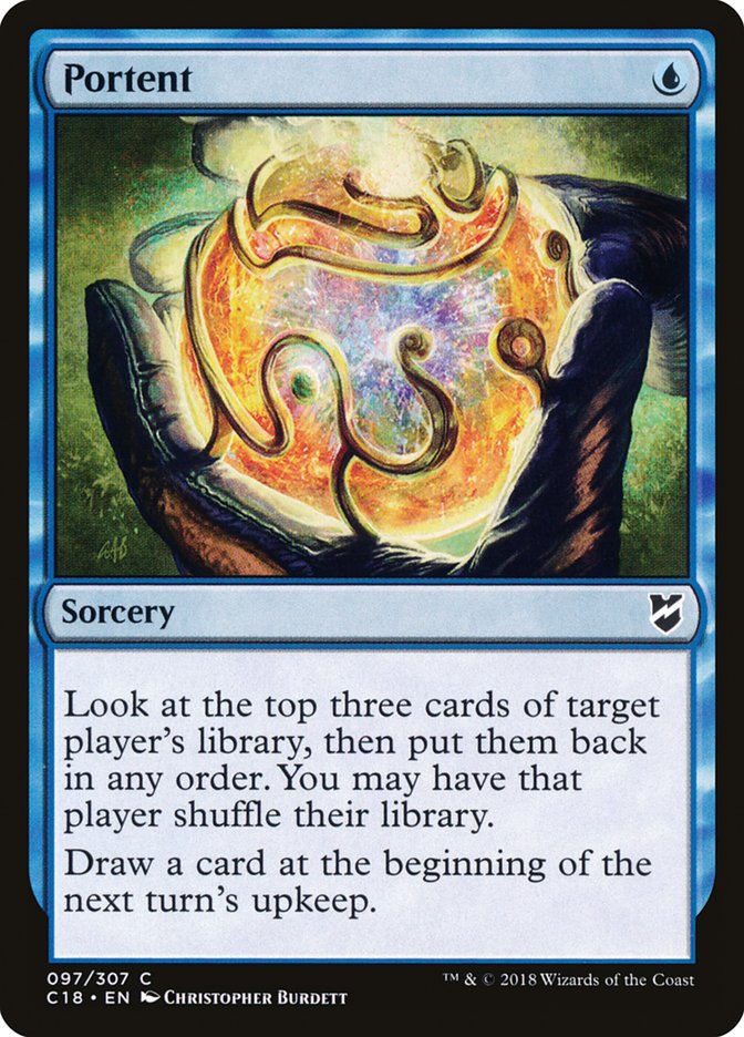 Portent [Commander 2018] | Total Play