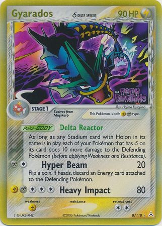 Gyarados (8/110) (Delta Species) (Stamped) [EX: Holon Phantoms] | Total Play