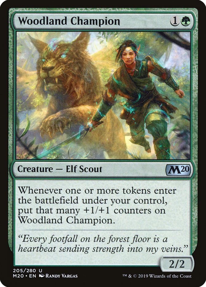 Woodland Champion [Core Set 2020] | Total Play