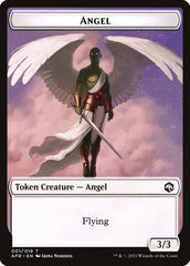Angel // Dog Illusion Double-Sided Token [Dungeons & Dragons: Adventures in the Forgotten Realms Tokens] | Total Play