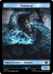 Tentacle // Food (0022) Double-Sided Token (Surge Foil) [The Lord of the Rings: Tales of Middle-Earth Tokens] | Total Play