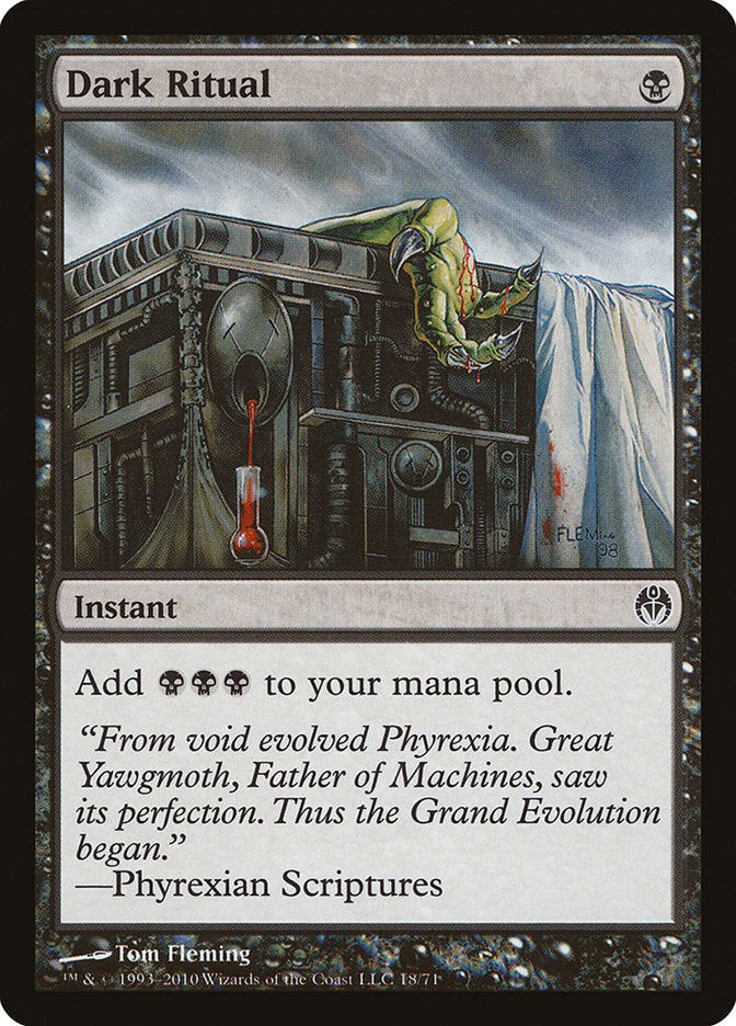 Dark Ritual [Duel Decks: Phyrexia vs. the Coalition] | Total Play