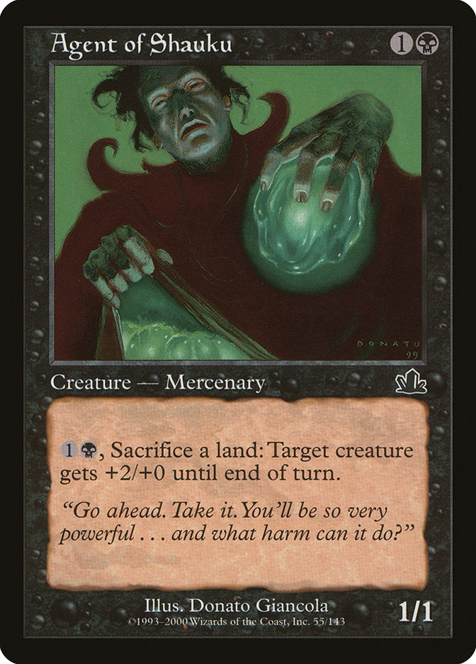 Agent of Shauku [Prophecy] | Total Play