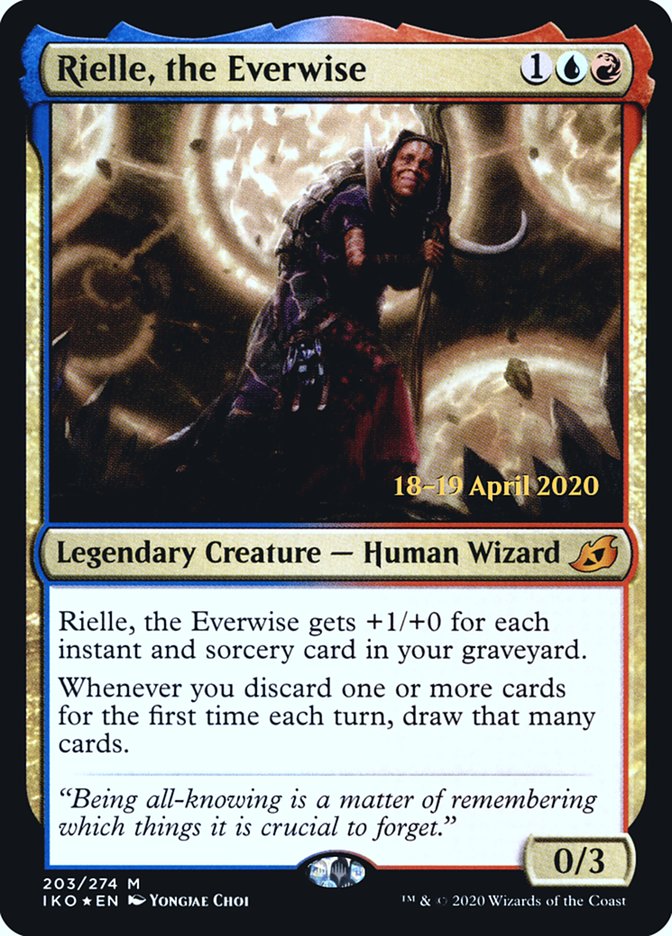 Rielle, the Everwise [Ikoria: Lair of Behemoths Prerelease Promos] | Total Play