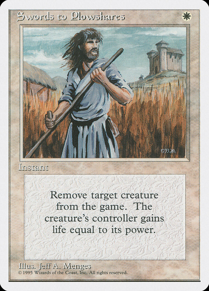 Swords to Plowshares [Fourth Edition] | Total Play