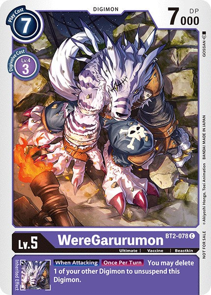 WereGarurumon [BT2-078] (Official Tournament Pack Vol.3) [Release Special Booster Promos] | Total Play