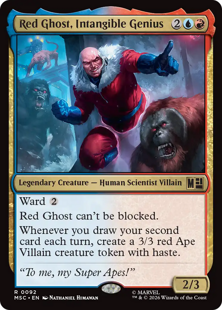 Red Ghost, Intangible Genius [Marvel Super Heroes Commander] | Total Play