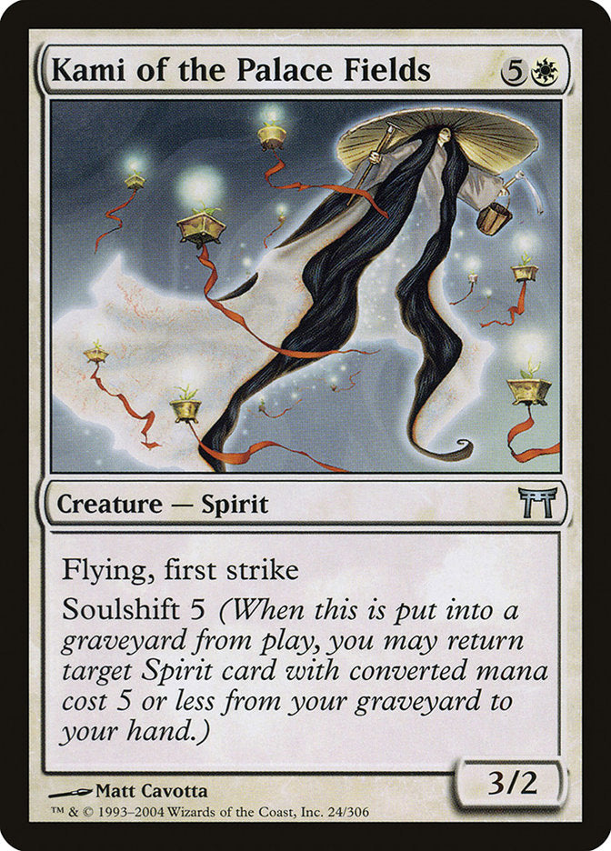 Kami of the Palace Fields [Champions of Kamigawa] | Total Play