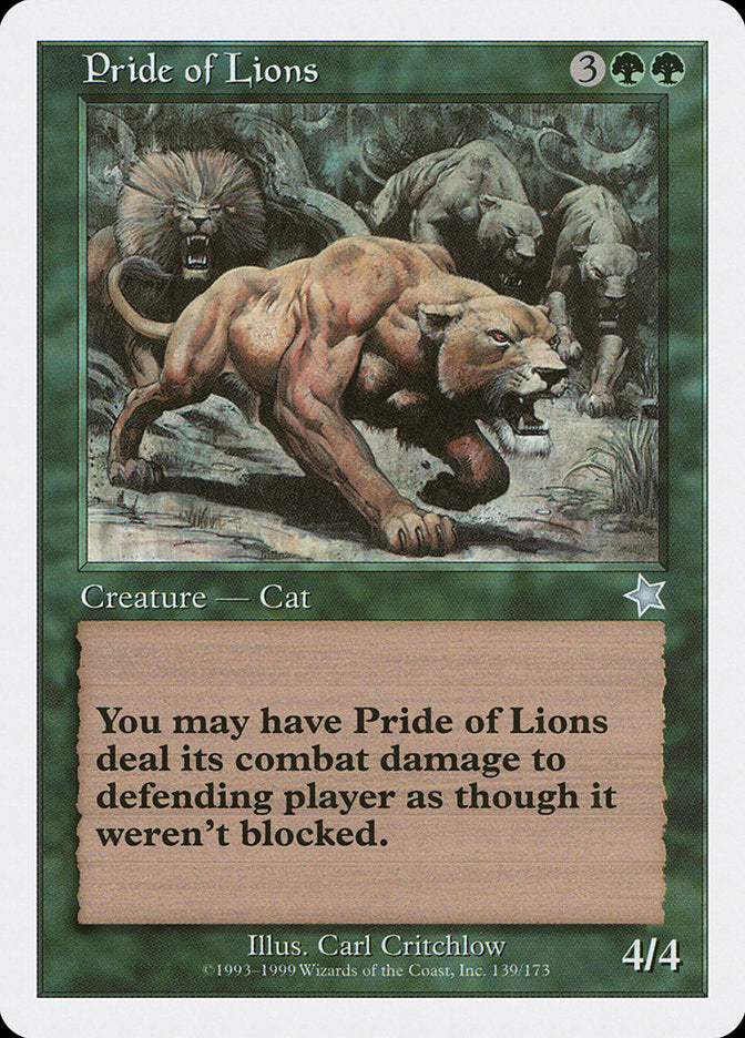 Pride of Lions [Starter 1999] | Total Play