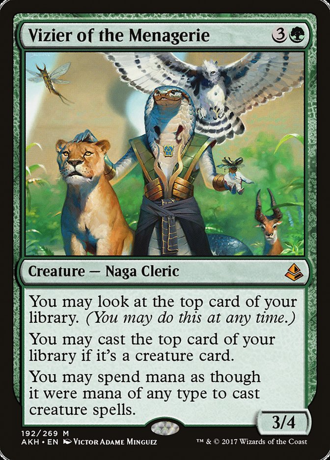 Vizier of the Menagerie [Amonkhet] | Total Play