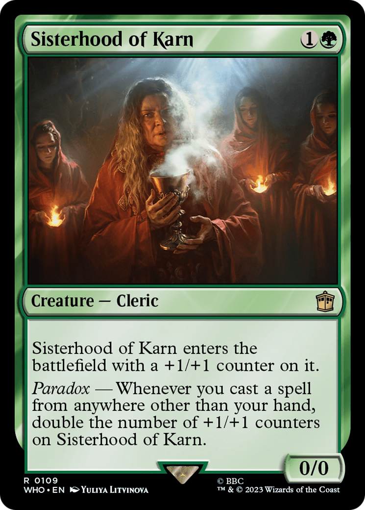 Sisterhood of Karn [Doctor Who] | Total Play