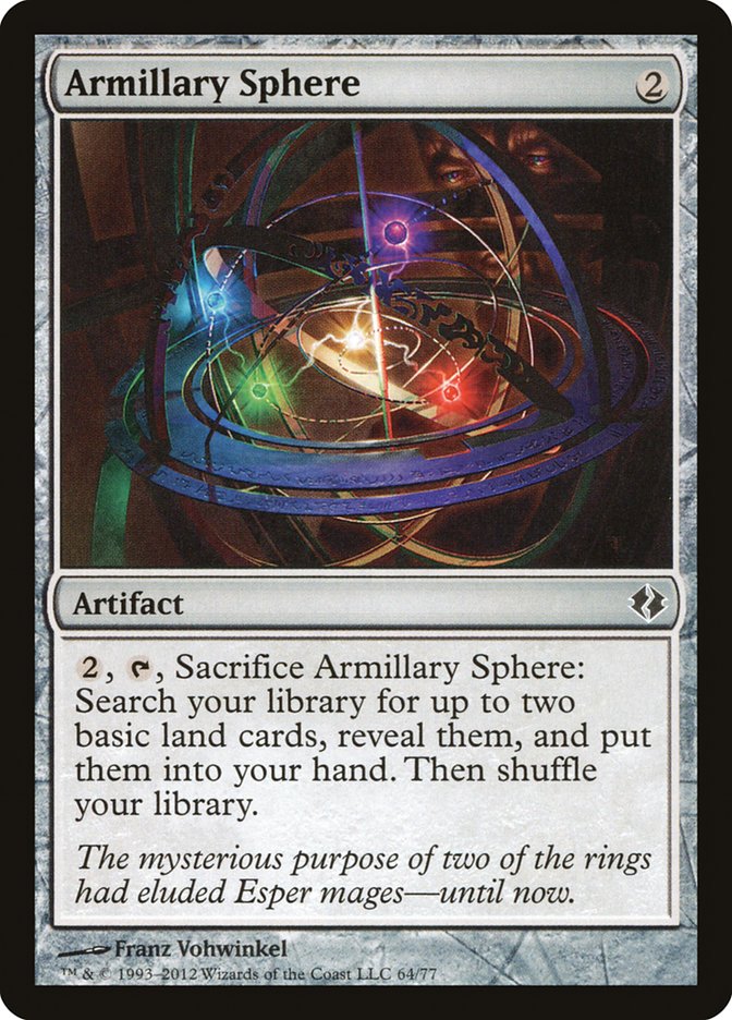 Armillary Sphere [Duel Decks: Venser vs. Koth] | Total Play