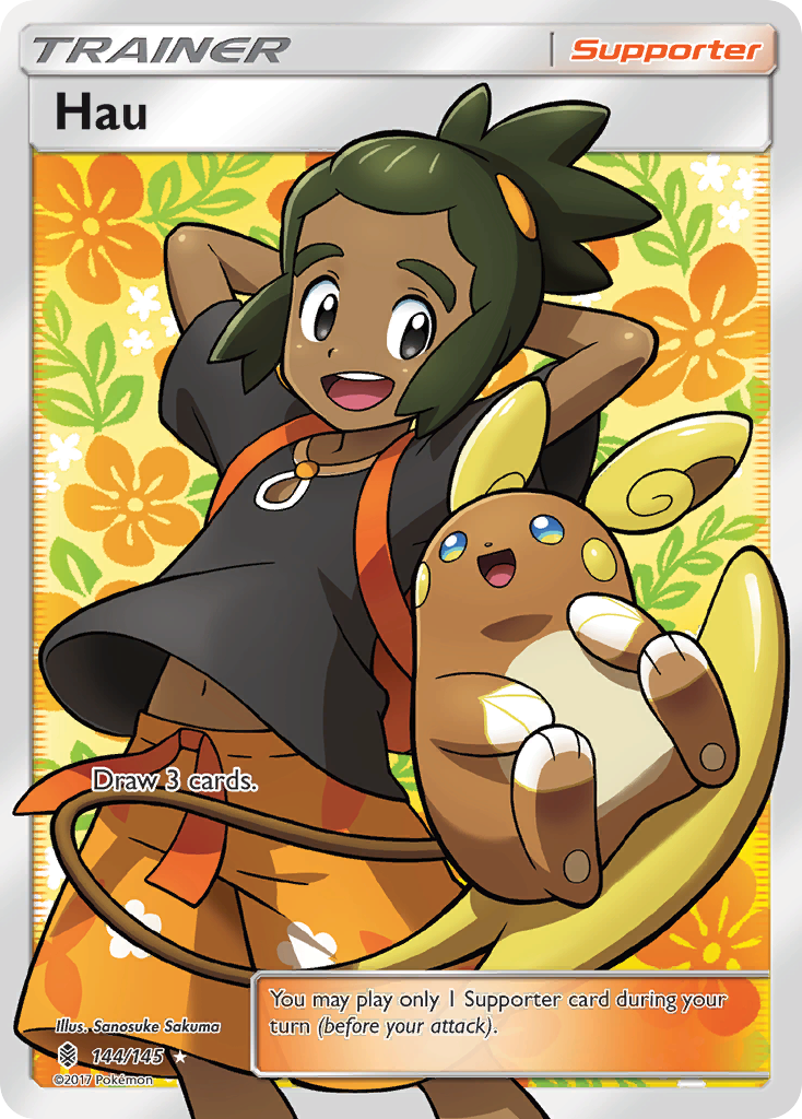 Hau (144/145) [Sun & Moon: Guardians Rising] | Total Play