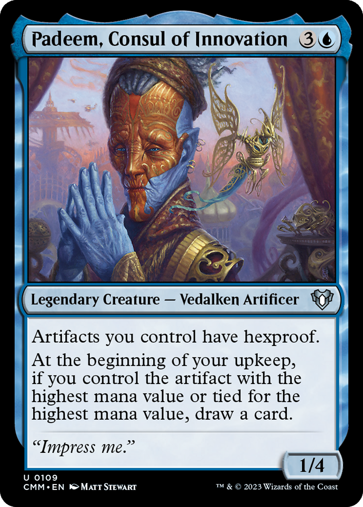 Padeem, Consul of Innovation [Commander Masters] | Total Play