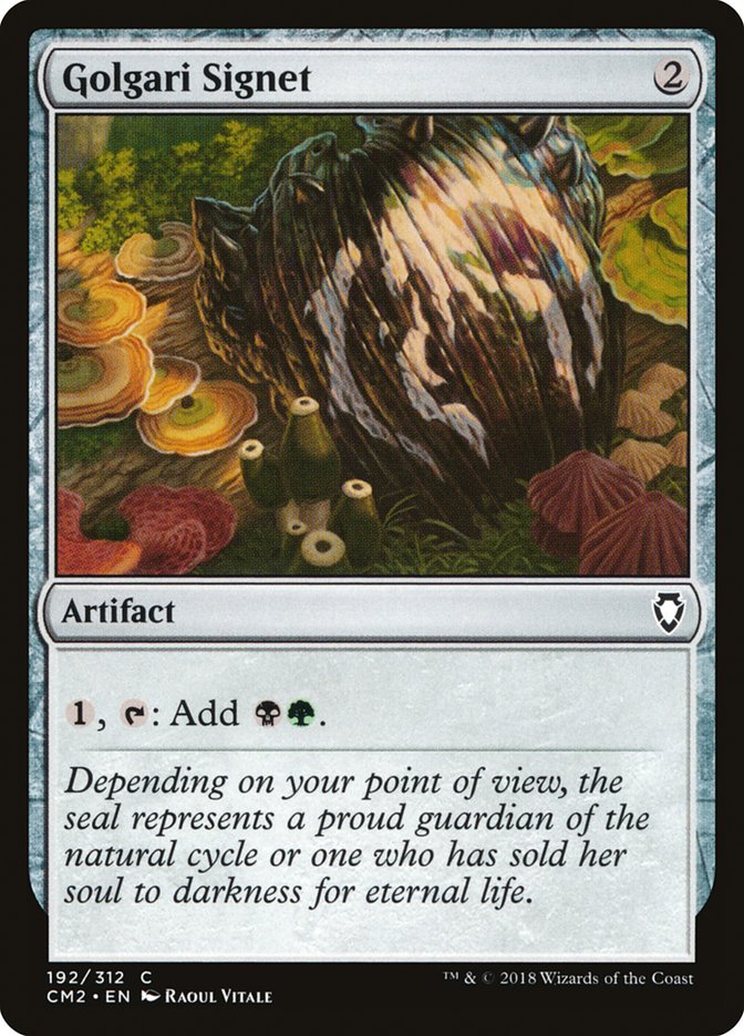 Golgari Signet (192/312) [Commander Anthology Volume II] | Total Play