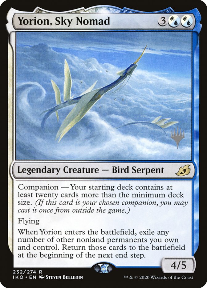 Yorion, Sky Nomad (Promo Pack) [Ikoria: Lair of Behemoths Promos] | Total Play
