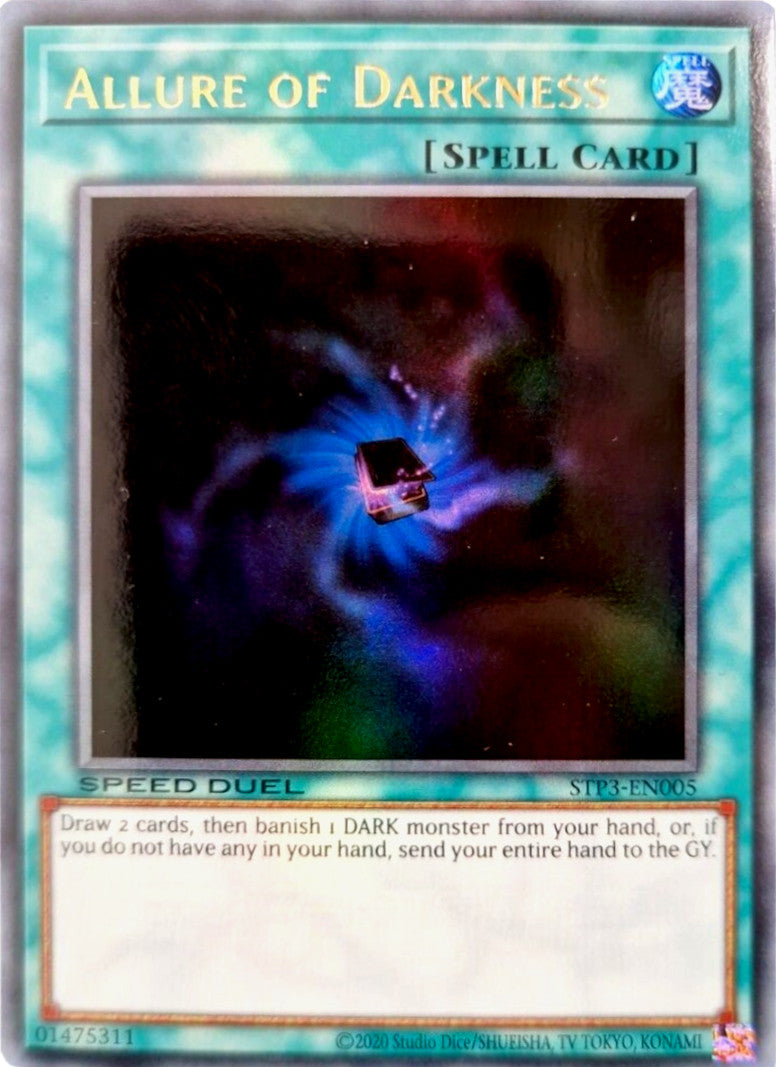 Allure of Darkness [STP3-EN005] Ultra Rare | Total Play
