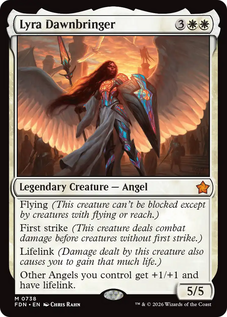 Lyra Dawnbringer (0738) [Foundations] | Total Play