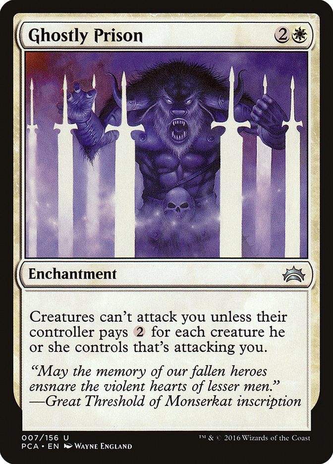 Ghostly Prison [Planechase Anthology] | Total Play