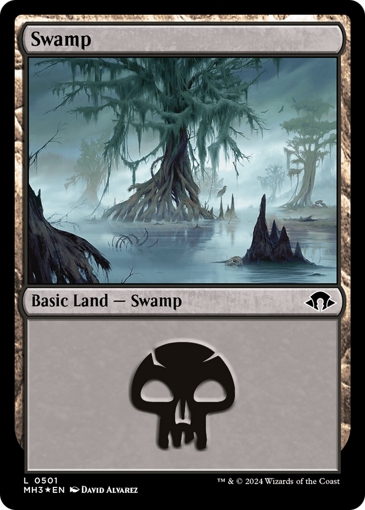 Swamp (0501) (Ripple Foil) [Modern Horizons 3] | Total Play