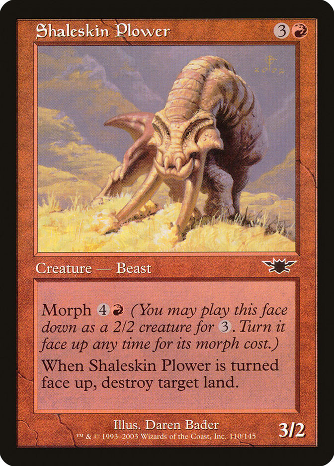 Shaleskin Plower [Legions] | Total Play